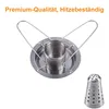 Vielseitiger Edelstahl Hähnchenbräter, Bierdosenhalter für Produktbild-Vorschau 4