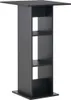 vidaXL Barový stôl čierny 60x60x110 cm Náhľad obrázku produktu 6