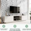 Clanmacy 12pcs 3D Paneele Wandpaneele Polyvinylchlorid PVC Produktbild-Vorschau 4