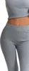 Leggings de algodón a rayas para mujer. Pantalones largos y Vista previa de la imagen del producto 4