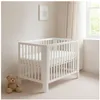 Baby-Delux Babybett Kinderbett 60x120 weiß Lio 2in1 Produktbild-Vorschau 1