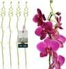KOTARBAU® 4er Set Pflanzenstütze Grün PVC 55 cm Tannenbaum Produktbild-Vorschau 1