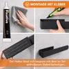 KRUMAD handdoekhouder van roestvrij staal, handdoekstang Productafbeelding-voorbeeld 4
