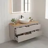 RODAN | Mobile Sottolavabo - Beige e Marrone - 160 cm - Con Anteprima dell’immagine prodotto 3