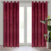 Eurofirany VILLA zasłona 140x250 oczka czerwony Podgląd zdjęcia produktu 3