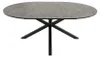 Ausziehtisch 140/200 x 75 x 140 cm Aluminium ECP Anthrazit Produktbild-Vorschau 4