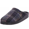Fischer Herren Hausschuh Pantoffel Karomuster 204602, Produktbild-Vorschau 13