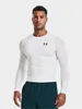 Under Armour Ua Hg Armor Comp Ls-Weiß T-Shirt Produktbild-Vorschau 9