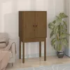 The Living Store Highboard Honigbraun 60x40x120 cm Produktbild-Vorschau 3