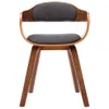 A studio shot of a single chair against a white background. Produktbild-Vorschau