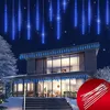 MONZANA® Lichterkette Meteorschauer 480 LED Außen 10 Röhre Produktbild-Vorschau 1