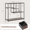 COSTWAY 100cm Konsolentisch, Flurtischhinter sofa mit Produktbild-Vorschau 3