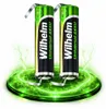 2 x Wilhelm AKKU-LÖTFAHNE U-Form AAA Universal Produktbild-Vorschau 1