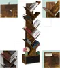 Libreria Relaxdays, 9 ripiani, A x L x P: 146 x 38 x 22 cm, Anteprima dell’immagine prodotto 5