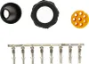 MANTES Bajonettverbinder Set 8-polig gelb Bajonettverbinder Produktbild-Vorschau 2