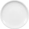 A white plate on a white background. Produktbild-Vorschau