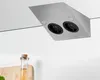 Thebo Keilsteckdose 228896ST2SI Edelstahl 2fach ST/2 889 SI Produktbild-Vorschau 7