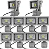 10pcs 20W LED Strahler Fluter Spot Außenstrahler Flutlich Produktbild-Vorschau 1