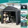 Ikodm Garagenzelt Groß 218x157x166cm, Mobiles Fahrradzelt Produktbild-Vorschau 5