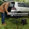 Outsunny Campingtisch Klapptisch mit Aufrollbare Produktbild-Vorschau 6