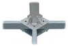PremiumX Balkonständer PROFI 4x 50x50cm Stahl 1m Mast 60mm Produktbild-Vorschau 4