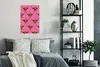 MuchoWow® Poster Schottisches Hochlandrind - Muster - Rosa Produktbild-Vorschau 4