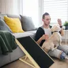 YZNAHRE Hunderampe 100cm Hundetreppe Holz Faltbar Produktbild-Vorschau 9