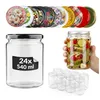 SuperButelki.pl - 24x Glasbehälter 540 ml mit Deckeln fi 82 Produktbild-Vorschau 1