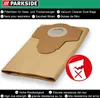 10 Parkside  Staubsaugerbeutel Staubbeutel für Produktbild-Vorschau 7