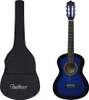 Guitare classique avec sac de débutants et enfants Bleu 1/2 Voir les images du produit 1