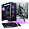 Gamer PC Komplett Set AMD Ryzen 7 5700 8x 4.6 Ghz 32GB Ram Produktbild-Vorschau 1