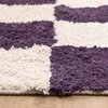 Volero - Retro Teppich - Gambit Violett Weiß - 120x170 cm - Produktbild-Vorschau 9
