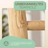 Deko-Leiter KEPALA ca. H150cm Natural Teak Handtuchhalter Produktbild-Vorschau 5