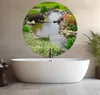 Wallario wasserfestes Poster selbstklebend 120 x 120 cm, Produktbild-Vorschau 1