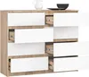 Kommode – Sideboard – Schubladenkommode – 120 cm – Sonoma Produktbild-Vorschau 5