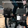 Wiltec Sacoche étanche pour porte-bagages noire – capacité Voir les images du produit 7