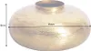 riess-ambiente Moderne Deko Vase ABSTRACT ORIENT 35cm gold Produktbild-Vorschau 12