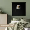MuchoWow® Wandteppich Wandbehang Adler - Vogel - Schwarz Produktbild-Vorschau 4