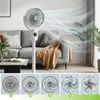 Floor Fan Vayox VA0434G, Bodenventilator, mit Display, Produktbild-Vorschau 6
