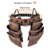 Cintura porta attrezzi VEVOR, 19 tasche, regolabile da 32 a Anteprima dell’immagine prodotto 8