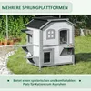 Katzenhaus Aus Holz, Outdoor Katzenhütte Mit Treppe, Produktbild-Vorschau 7