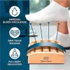 TheraFlow Fußmassagerolle fur Plantarfasziitis Holz inkl. Produktbild-Vorschau 9