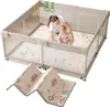 Parc pour bébé, 150 x 150 x 68 cm, avec tapis en tissu Voir les images du produit 1