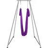 Aerial Yoga Hängematte mit Yogarahmen 12 x 2,6 m - Lila Produktbild-Vorschau 10