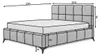Bett mit Bettkasten 180x200cm Schwarz Produktbild-Vorschau 6