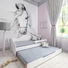 BELLA2 Letto matrimoniale per bambini 180x80 bianco Anteprima dell’immagine prodotto 2
