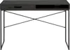 Seaford Schreibtisch 1 Schublade schwarz. Produktbild-Vorschau 1