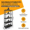 Set: 2 x Kunststoffregal „Evo“ mit 5 Böden - Steckregal für Produktbild-Vorschau 2