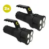 Taschenlampe mit 4 LEDs 2er Pack, 100 lm 0,5 W Produktbild-Vorschau 1