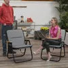 KOMFOTTEU sada 2 kempingových židlí, skládací židle s Náhled obrázku produktu 8
